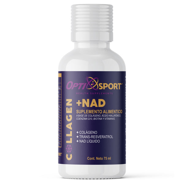 OptiSport Collagen+NAD – Rejuvenecimiento desde Adentro, 75ml